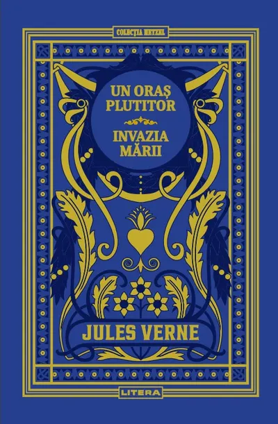 Un oras plutitor. Invazia marii. Volumul 28. Biblioteca Jules Verne