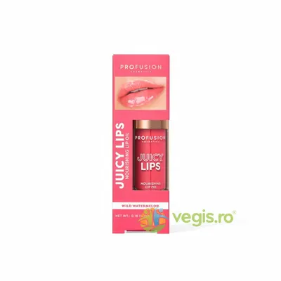 Ulei de Buze Hranitor si Nuanta Wild Watermelon, Juicy Lip Tint 4.5ml