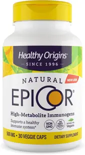 EpiCor Drojdie fermentată, 500 mg, 30 capsule, Healthy Origins