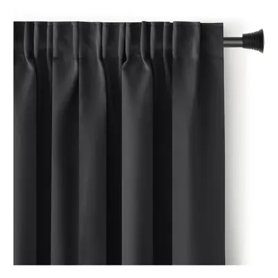 Draperie neagră dimout (semi-opacă) 140x245 cm Kierra – Restilo