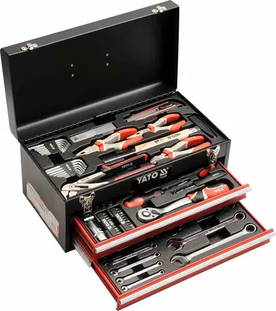 Cutie Scule Din Metal, 80 Piese