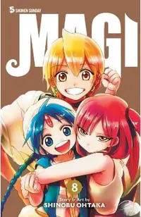 Magi: The Labyrinth of Magic, Volume 8