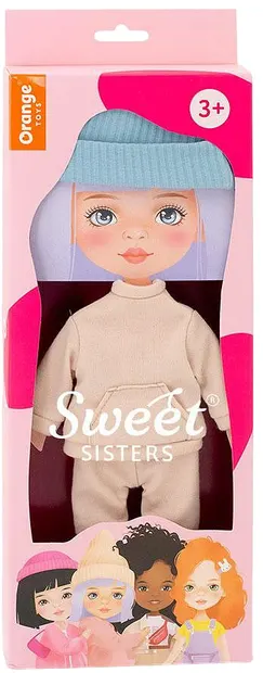Orange Toys Sweet Sisters Sweet Sisters set de haine pentru păpuși - trening bej