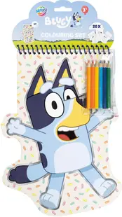 Set de colorat Moxy Bluey - 27 piese