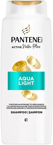 Pantene Pro-V Șampon pentru păr gras Aqua Light, 625 ml