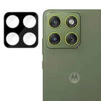 Folie de protectie Camera Spate Techsuit pentru Motorola Edge 70, Sticla Securizata, Neagra