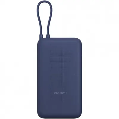 Baterie Externa Xiaomi, 20000mAh, 33W, QC + PD, 1 x USB-A - 2 x USB-C, Albastra BHR8975GL
