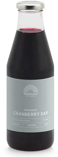 Cranberry Juice, 750 ml, Mattisson Healthstyle
