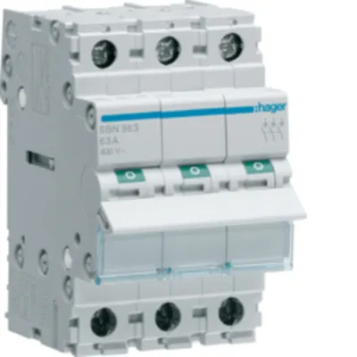 Întrerupător 3P 63A 400V 3M