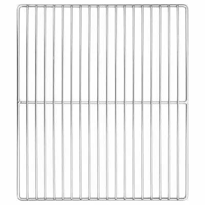 vidaXL Grătar 40 x 35 cm Oţel inoxidabil Argintiu