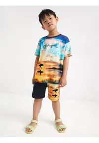 Tricou din bumbac cu imprimeu