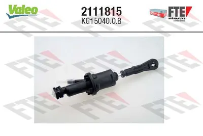 Pompa centrala ambreiaj (15,87mm), volan stanga potrivit CITROEN C5 I, C5 II, C6; PEUGEOT 407 1.6D-3.0 03.01