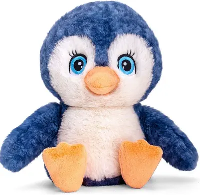 Jucarie de plus Keel Toys Keeleco Adoptable World - Pinguin, 25 cm