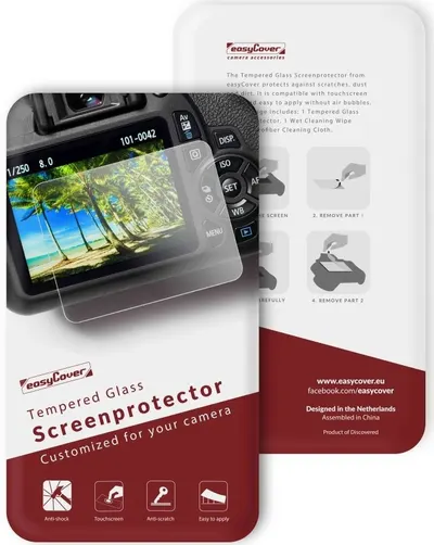 Protector de ecran EasyCover din sticlă securizată pentru Canon R5/R6/R7