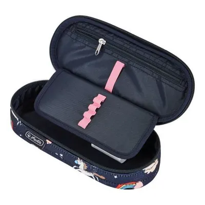 Penar tip etui, 1 fermoar, Herlitz Dreamy Unicorn