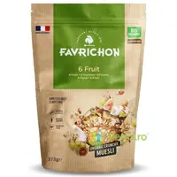 Musli Crocant cu 6 Fructe si Nuci fara Gluten Ecologic/Bio 375g