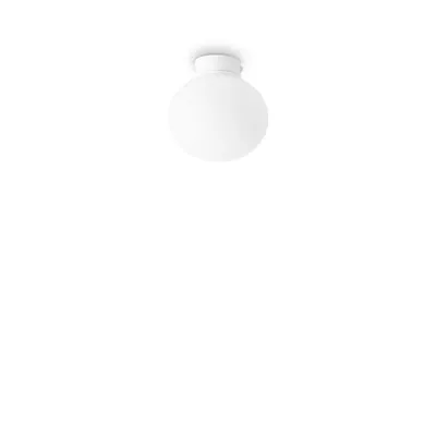 Lampa cu montaj pe tavan Cotton pl1 d13 Alb