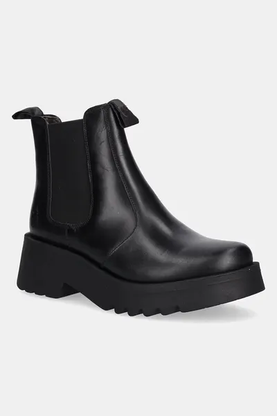 Fly London ghete chelsea de piele MEDI789FLY