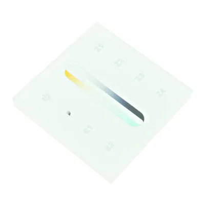 LED RF WiFi Controller Touch DW - 4 zones - white