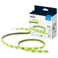 Banda LED RGB inteligenta Starter Kit, Wi-Fi, 20W, 1600 lm, lumina alba si colorata, compatibil Google Assistant/Alexa/Siri, 2 m Wiz 8718699788162
