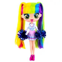 Păpușă Decora Majoreta (Cheer), 28 cm cu Accesorii – Păpușă de Personalizat, Peste 50 Surprize, păr lung, colecția Decora Girlz