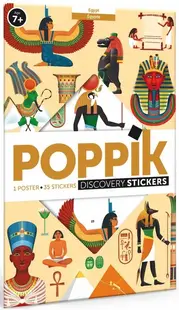 Poster educativ Poppik - Egipt