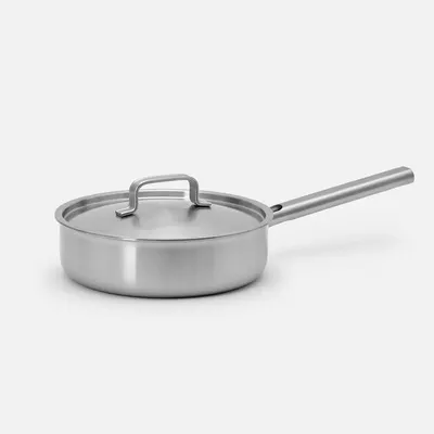 Tigaie cu capac din oțel inoxidabil ø 24 cm Lucca 4.0 Standard – FABINI