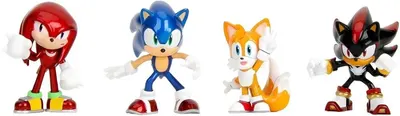 Figurină metalică Jada Toys - Sonic the Hedgehog, 6.5 cm, sortiment