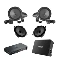 Pachet difuzoare auto cu subwoofer Mercedes-Benz C Class W203 2004-20011 Audison Prima 1010 W