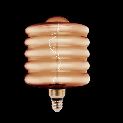 Led Vintage Lamp Dimmable 8w E27 2000k Ф200 Gold