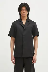 Helmut Lang cămașă din lână Modest Ss Sh.Tonal J