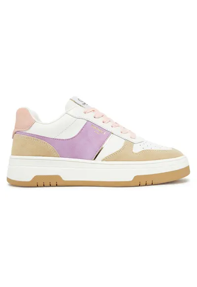 Tenisi dama 251TCP010 - piele naturala - multicolor