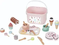Set din lemn cu dulciuri Tooky Toy