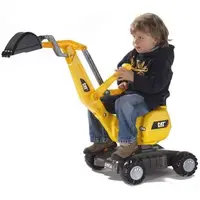 Excavator pe roti pentru copii Rolly Digger 421015 cu licenta CAT