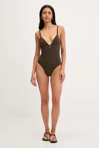 BOSS costum de baie dintr-o singură piesă pentru femei SWIMSUIT_BOSS PEARL
