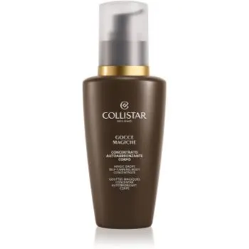 Collistar Magic Drops Body-Legs Self-Tanning Concentrate emulsie autobronzanta pentru corp si picioare.