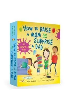 How to Raise a Mom and Surprise a Dad Board Book Boxed Set