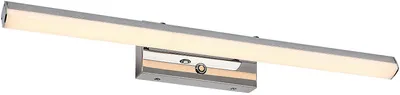 Aplică cu LED Rabalux - Turgon 75016, IP44, 13 W, reglabil, argintiu