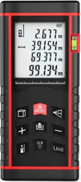 Ruletă laser Hecht - 2003, 0.05-50 m, с 2x1.5 AAA