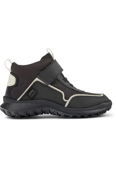 Pantofi sport high-top cu velcro CRCLR 8463 - Negru