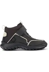 Pantofi sport high-top cu velcro CRCLR 8463 - Negru