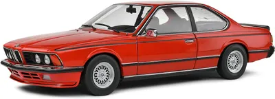 Model de colecționar SOLIDO Modern: Mașini - BMW 635 CSI (E24) RED 1984