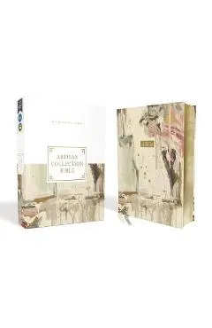 Niv, Artisan Collection Bible, Leathersoft, Multi-Color/Cream, Red Letter, Comfort Print