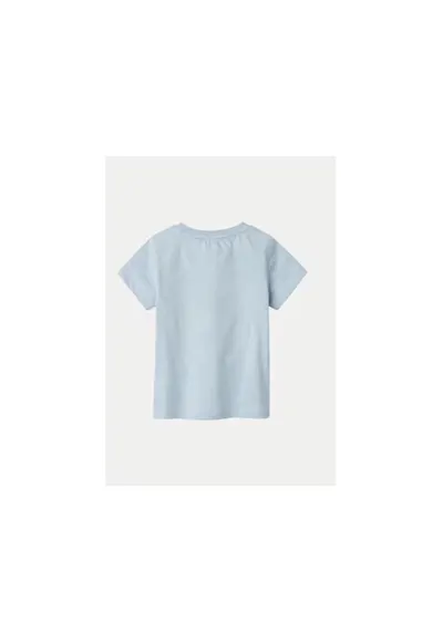 Tricou fete - 304731716 - Bumbac organic/Bumbac - Albastru - Albastru