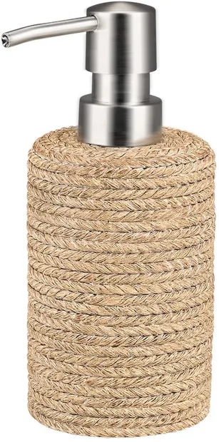 Dozator de săpun lichid Estia - Nautica, 350 ml, bej