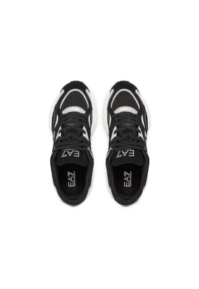 Pantofi sport barbati - X8X237 XK425 - Emporio Armani - Textil - Negru - Negru