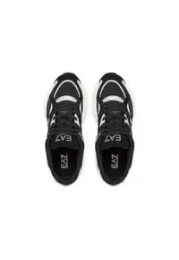 Pantofi sport barbati - X8X237 XK425 - Emporio Armani - Textil - Negru - Negru