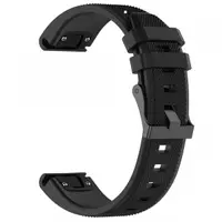 Curea Techsuit W058 pentru Garmin Watch Fenix Series, 26mm, Neagra