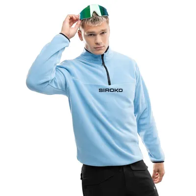 Fleece gros pentru bărbați Momji Albastru