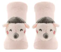 Șosete pentru bebeluși KikkaBoo - Hedge-hugs, 3D, 0luni+